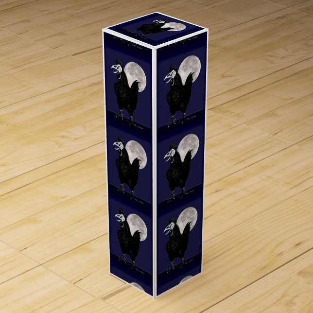 Rooster Ghost Wine Box (Back)