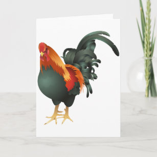 Rooster Greeting Cards