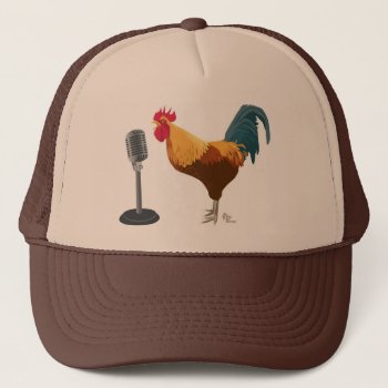 Rooster Hat by flopsock at Zazzle