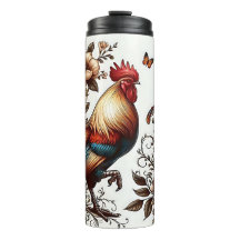 Rooster & Hen