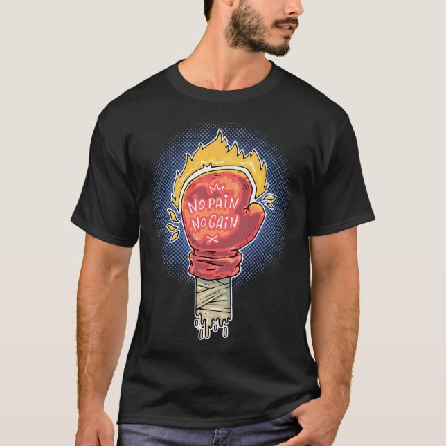 Rooster horror Halloween. T-Shirt (Front)