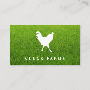 Rooster Icon Business Card