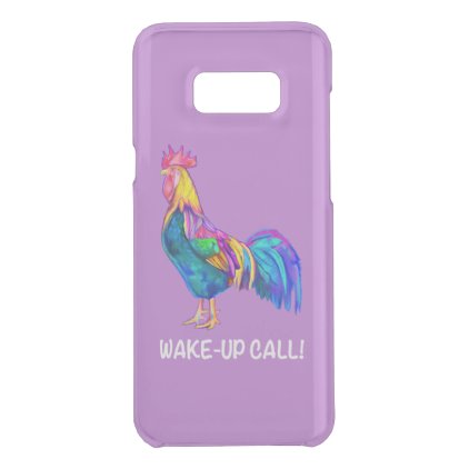 Rooster in Colors: Wake-Up Call! Uncommon Samsung Galaxy S8+ Case