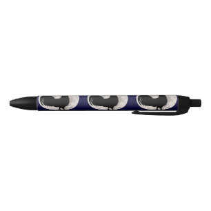 Rooster in the Moonlight Pen