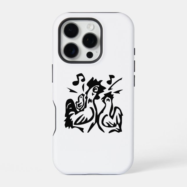 Rooster Iphone Case (Back)