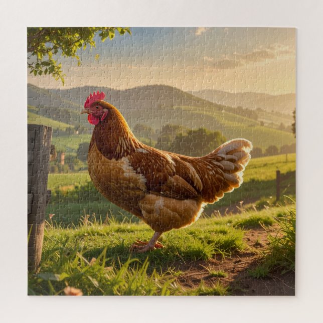 Rooster Jigsaw Puzzle (Vertical)