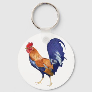 Rooster Keychain