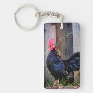 Rooster Keychain