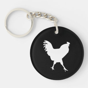 Rooster Keychain