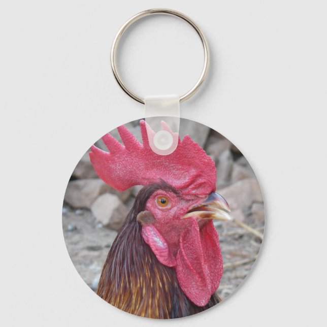 Rooster Keychain (Front)