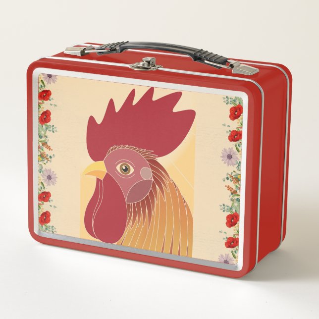 Rooster Lunch Box (Front)