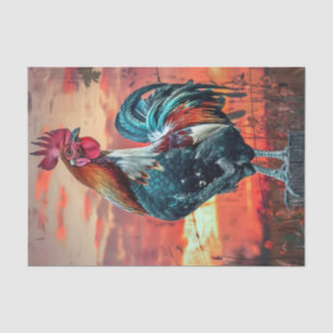 Rooster Lyfe18 Tissue Paper