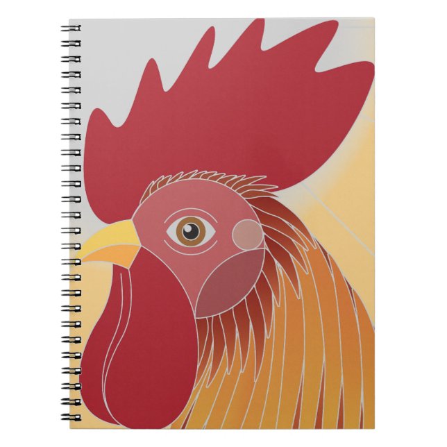 Rooster Notebook (Front)