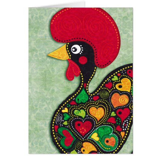 Rooster of Portugal Cards (Front)