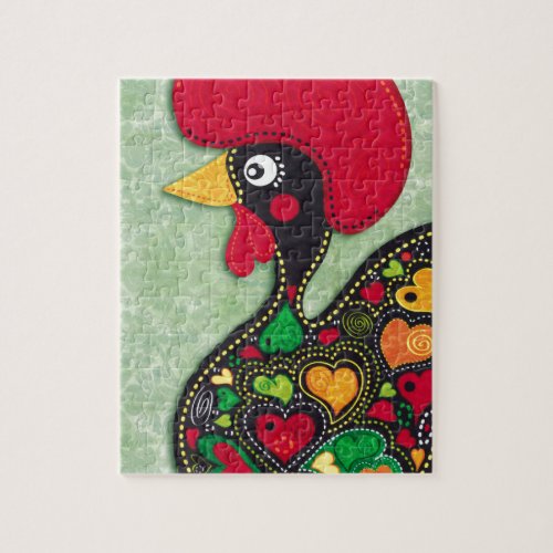 Rooster of Portugal Jigsaw Puzzle