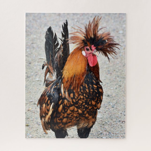 Rooster Photo 136 Jigsaw Puzzle (Vertical)