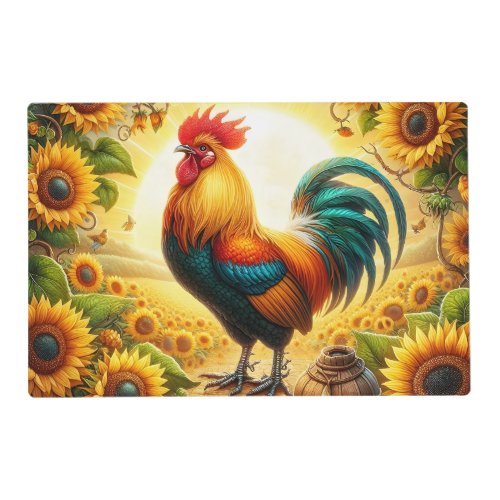 Rooster Placemat