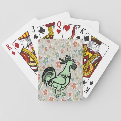 Rooster Playing Card Deck