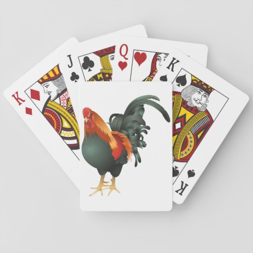 Rooster Playing Cards
