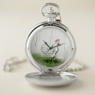 Rooster Pocket Watch by Hevener