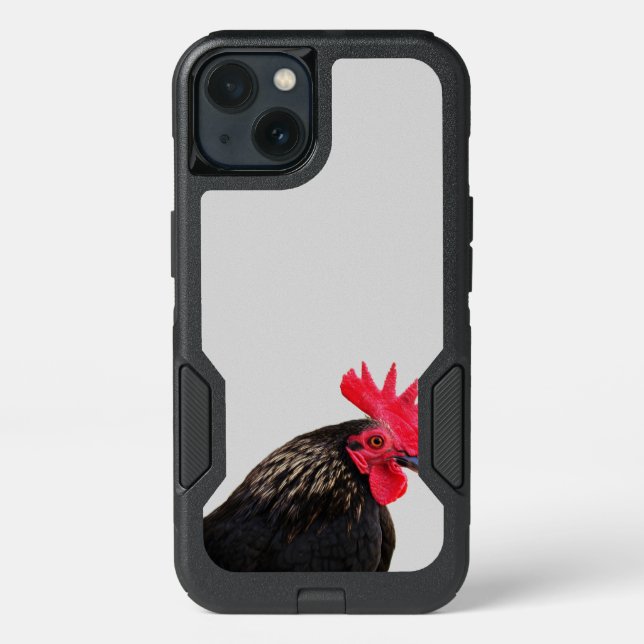 Rooster Portrait Otterbox iPhone Case (Back)