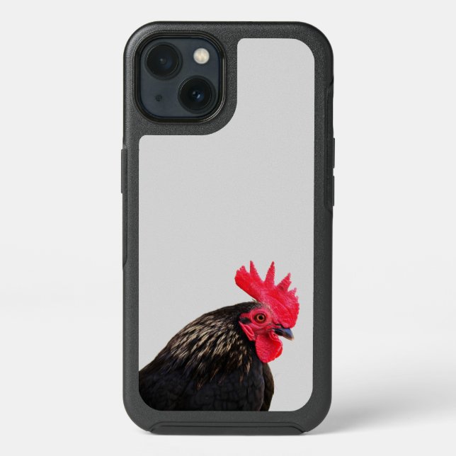 Rooster Portrait Otterbox iPhone Case (Back)