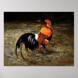 Rooster Poster