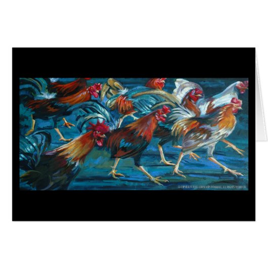 Rooster Power Dream Cards (Front Horizontal)