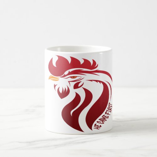 Rooster Red Rooster selhouette Coffee Mug