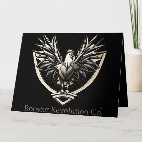 Rooster RevolutionWear Defy the System Card
