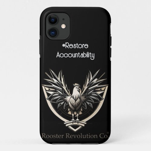 Rooster RevolutionWear Defy the System iPhone 11 Case