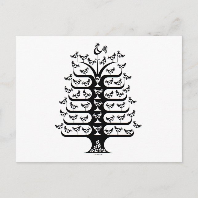 Rooster Rules the Roost Postcard (Front)