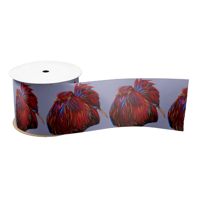 Rooster Satin Ribbon (Spool)