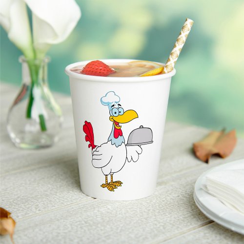 Rooster Serving Food Paper Cups