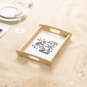 Rooster Serving Tray