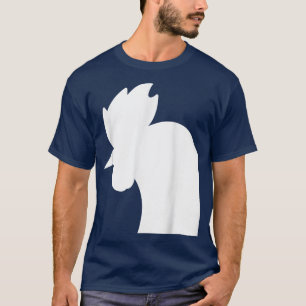 Rooster silhouettes, hen, hens, poultry, farmers T-Shirt