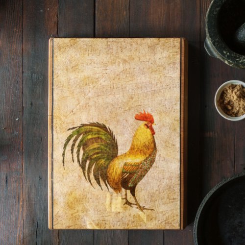 Rooster Sings to Music Decoupage Tissue Paper