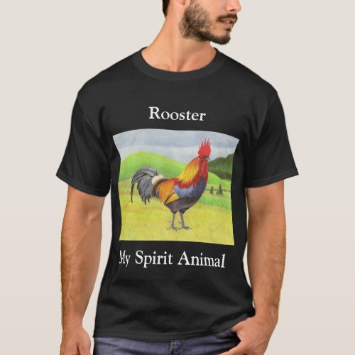 Rooster Spirit Animal T_Shirt