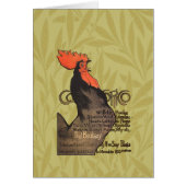 Rooster Steinlen Cocorico French Art (Front)