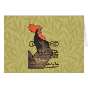 Rooster Steinlen Cocorico French Art Cards