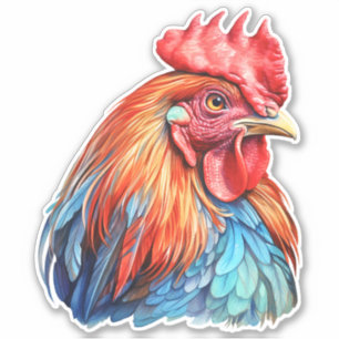 Rooster Sticker