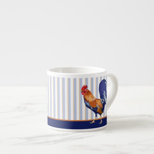 Rooster stripes Espresso Mug