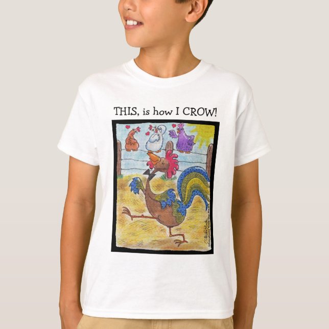 Rooster Strut T-Shirt (Front)