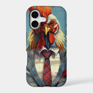 Rooster suit iPhone case