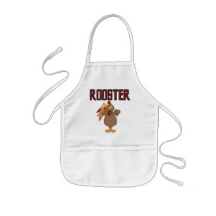 Rooster T-shirts and Gifts Kids' Apron