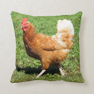Rooster Throw Pillow