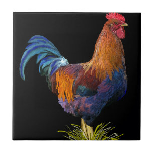 Rooster Tile