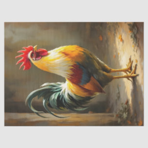 Rooster Tissue/Decoupage Paper