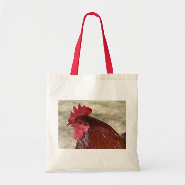 Rooster Tote Bag (Front)