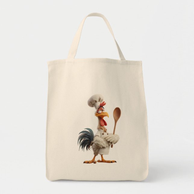 Rooster Tote Bag (Front)